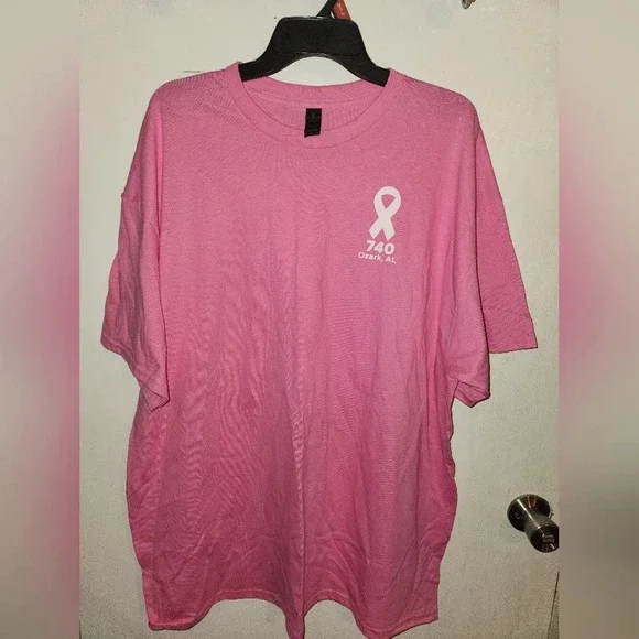 Walmart Pink Breast Cancer Awareness Employee Shirt 2x unisex men women - Picture 2 of 6